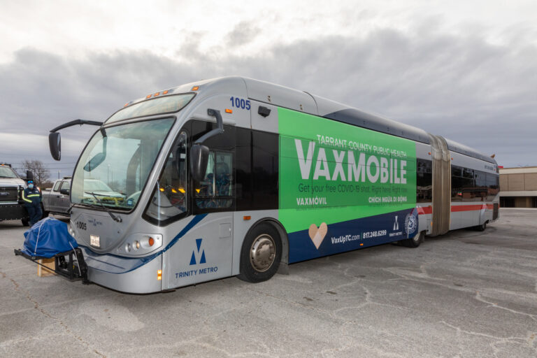 Who needs a Batmobile? Tarrant County has a Vaxmobile!