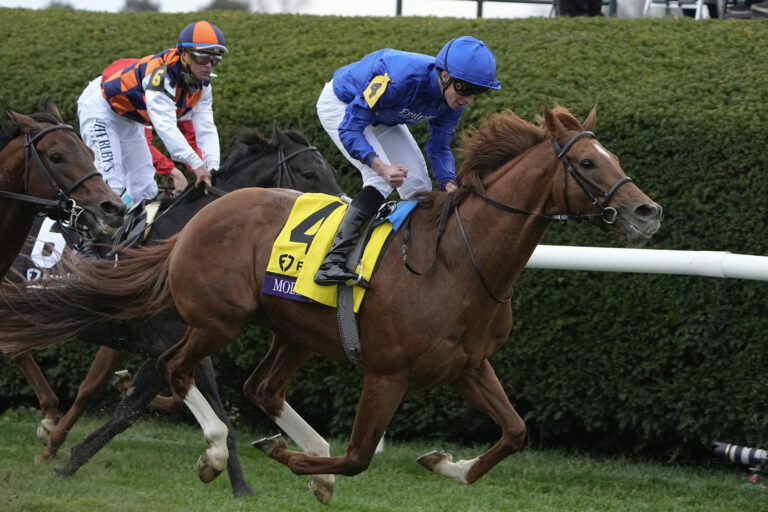 Modern Games beats Bass-bred Annapolis, 12 others in Breeders’ Cup Mile; Flightline dominates in Classic