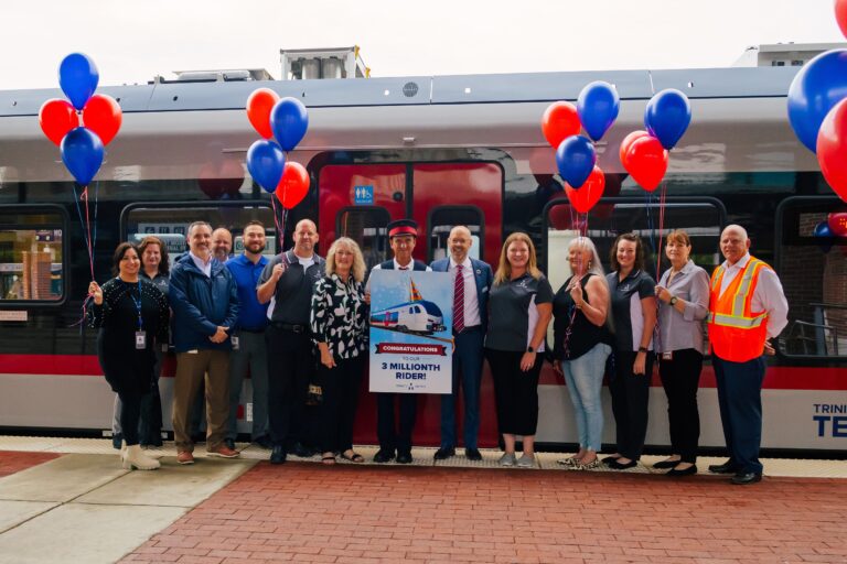 Trinity Metro TEXRail celebrates 3 million rides