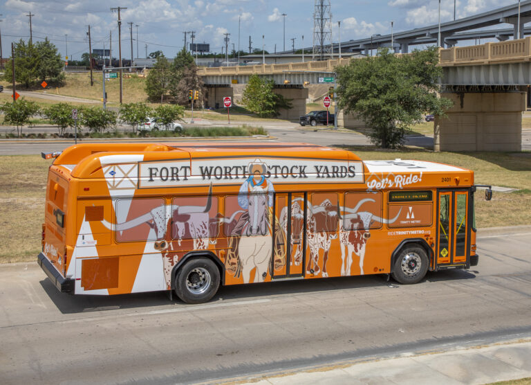 Trinity Metro’s Orange Line enhances Fort Worth’s connectivity by linking two of the city’s iconic entertainment districts to each other and the world
