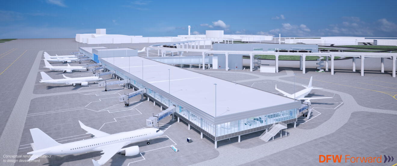 DFW Airport Breaks Ground for New Terminal F - The Business Press