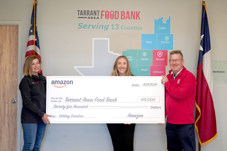 Tarrant Area Food Bank & Amazon Partner to Address Hunger