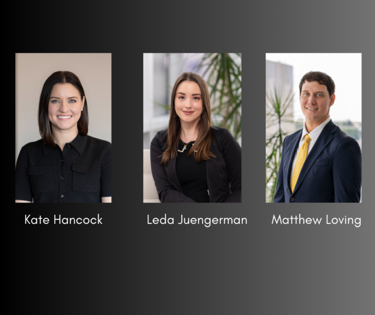 Three Cantey Hanger attorneys promoted to Partner