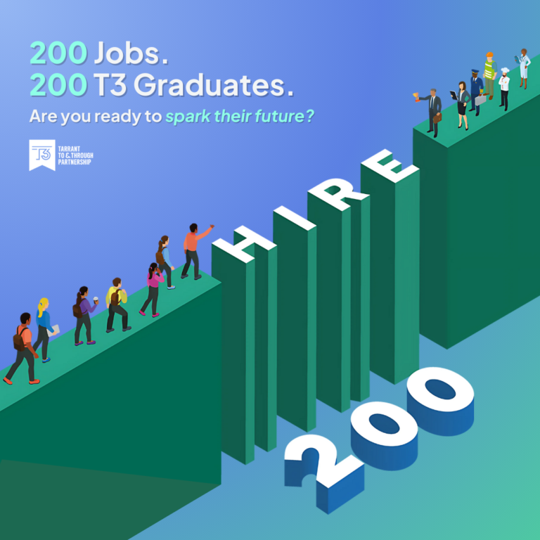 T3 Partnership Launches “Hire2Hundred” Campaign, Calling on Local Employers to Enrich Tarrant County’s Workforce