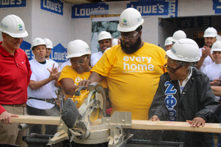 Trinity Habitat Dedicates Opal Lee Legacy Build