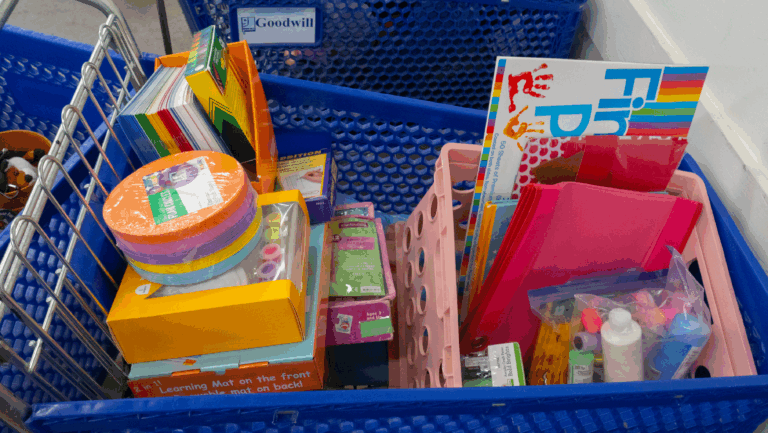 GOODWILL NORTH CENTRAL TEXAS TO SELL CRAFTS AND SUPPLIES TO TEACHERS FOR JUST .99 CENTS PER POUND