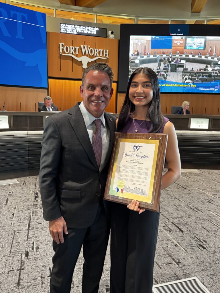 Fort Worth City Council Honors High School Student Thrisha Sukesh for Dementia Service