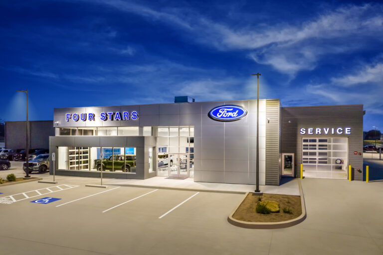 PRIM Construction Announces Completion of New Four Stars Ford Location in Jacksboro, TX.