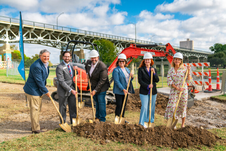 Groundbreaking Celebration in Trinity Park