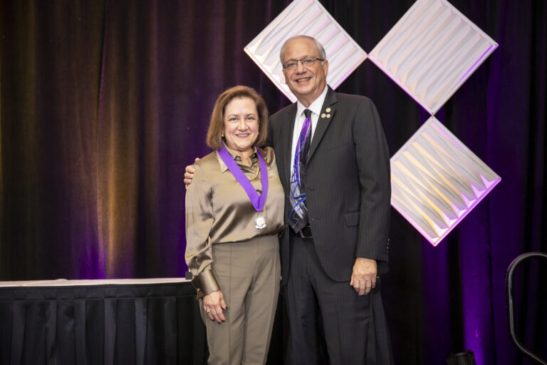 Dr. García, Dean of Texas A&M University College of Dentistry, and students receive American College of Prosthodontists awards 