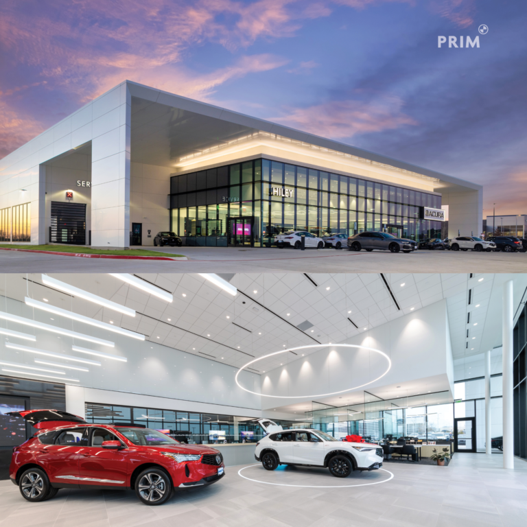 PRIM Construction Completes New Hiley Acura Dealership on Loop 820