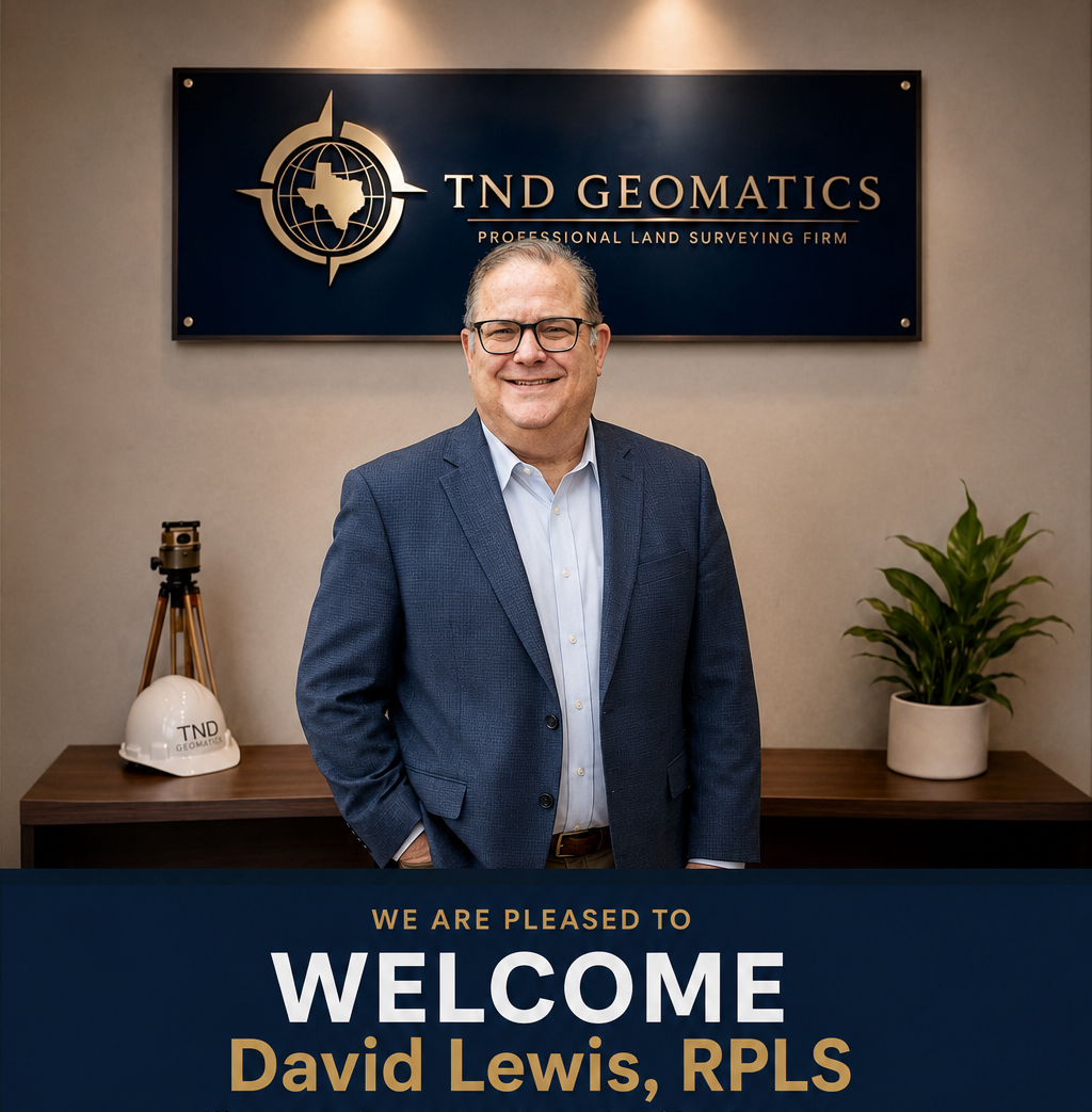 TND Geomatics Announces Strategic Merger with Spry Surveyors and Welcomes David Lewis, RPLS